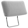 KOPFSTÜTZE - Hellgrau, MODERN, Textil (50/25/12cm) - Sit & More