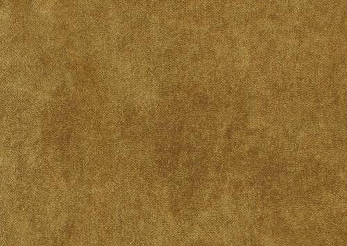 ECKSOFA in Velours Gelb, Goldfarben  247/247 cm  - Chromfarben/Gelb, KONVENTIONELL, Kunststoff/Textil (247/247cm) - Carryhome