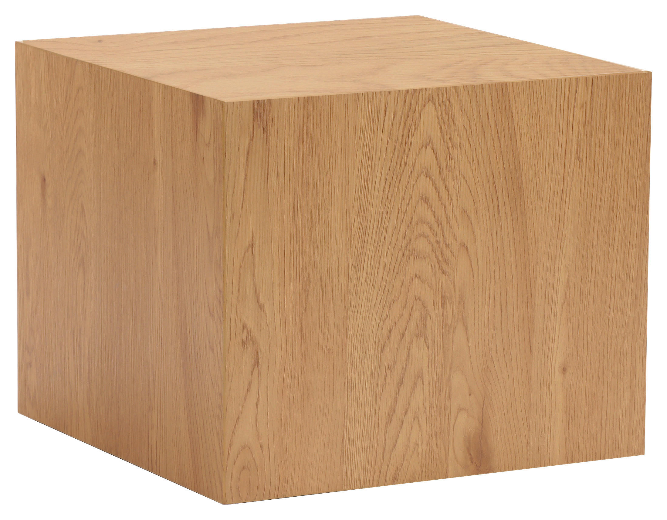 BEISTELLTISCH 48/48/50 cm Eichefarben quadratisch  - Eichefarben, Design, Holzwerkstoff (48/48/50cm) - Xora