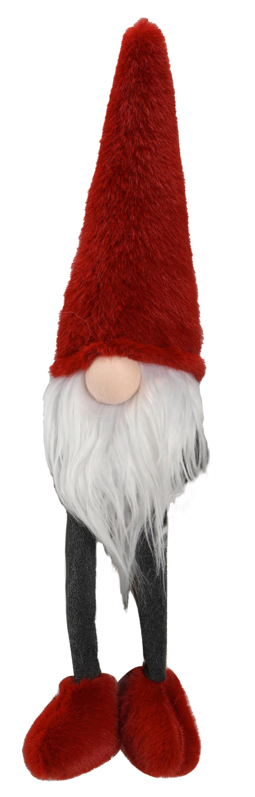 ZÂNĂ DECORATIVĂ - alb/roșu, Lifestyle, textil (10/50/10cm) - X-Mas