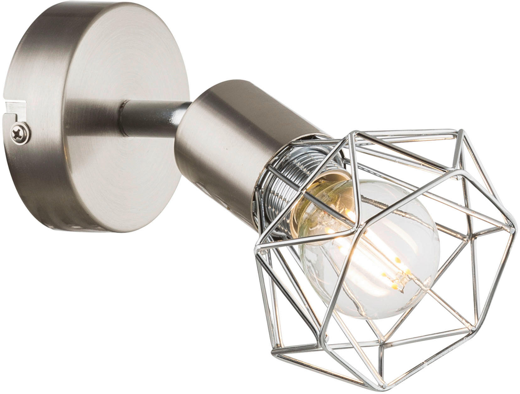 Strahler Evelin 1-Flammig verstellbar Ø 9 cm