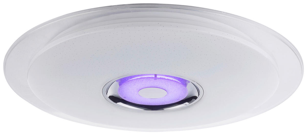 LED-DECKENLEUCHTE  Smart 60/6,1 cm   - Klar/Opal, Basics, Kunststoff/Metall (60/6,1cm) - Novel