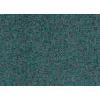 ECKSOFA in Flachgewebe Petrol  - Silberfarben/Petrol, Design, Textil/Metall (244/167cm) - Cantus