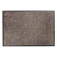 FUSSMATTE - Taupe/Anthrazit, Konventionell, Textil (50/70cm) - Schöner Wohnen Teppi