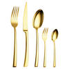 BESTECKSET Avelino Shiny  30-teilig  - Goldfarben, Design, Metall (35,5/25,5/5cm) - Echtwerk