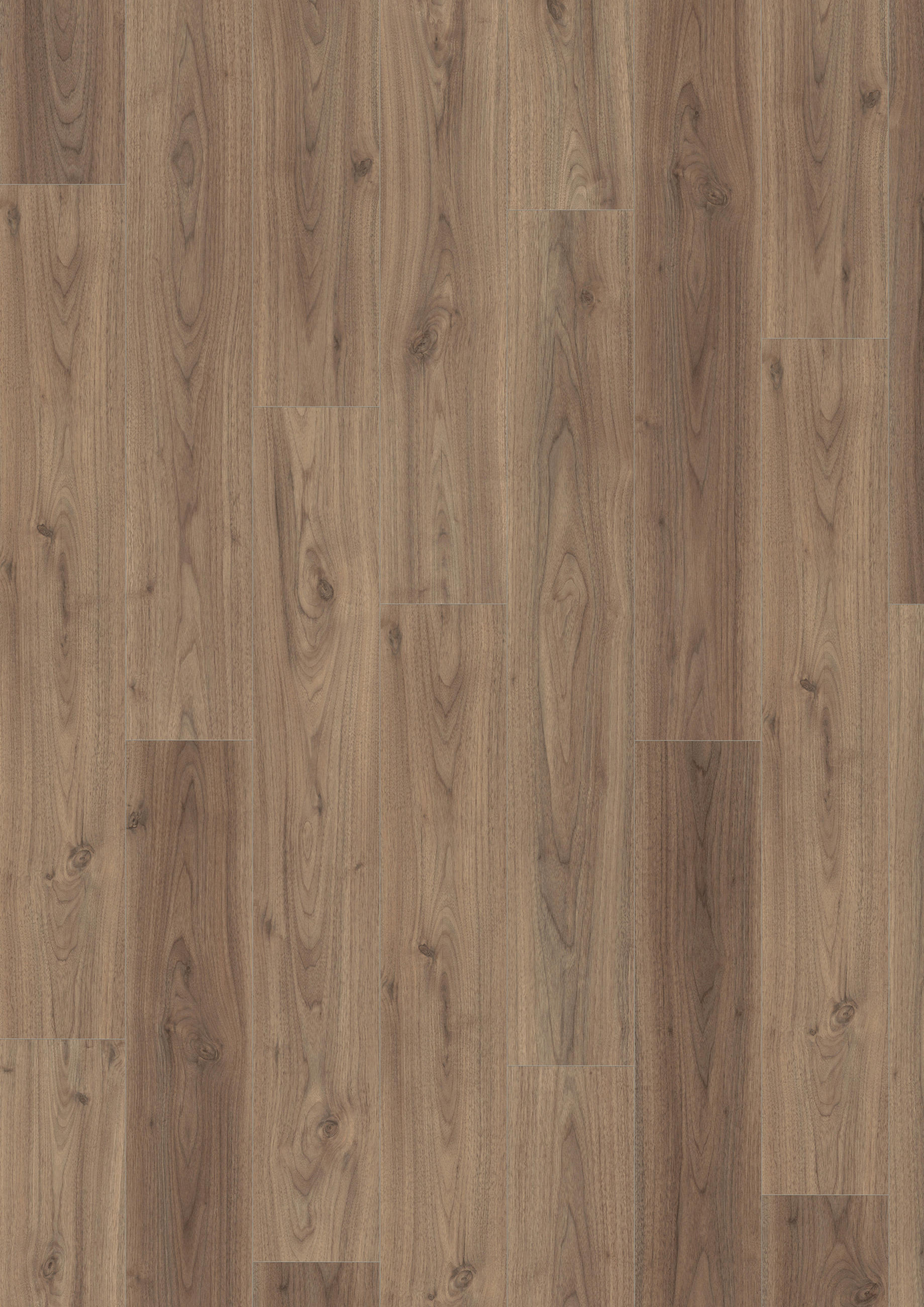 LAMINATBODEN Langley Nussbaum EGGER Nature Sense Aqua  per  m² - Hellbraun/Nussbaumfarben, KONVENTIONELL, Holzwerkstoff (129.2/19.3/0.8cm) - Egger Holzwerkstoffe