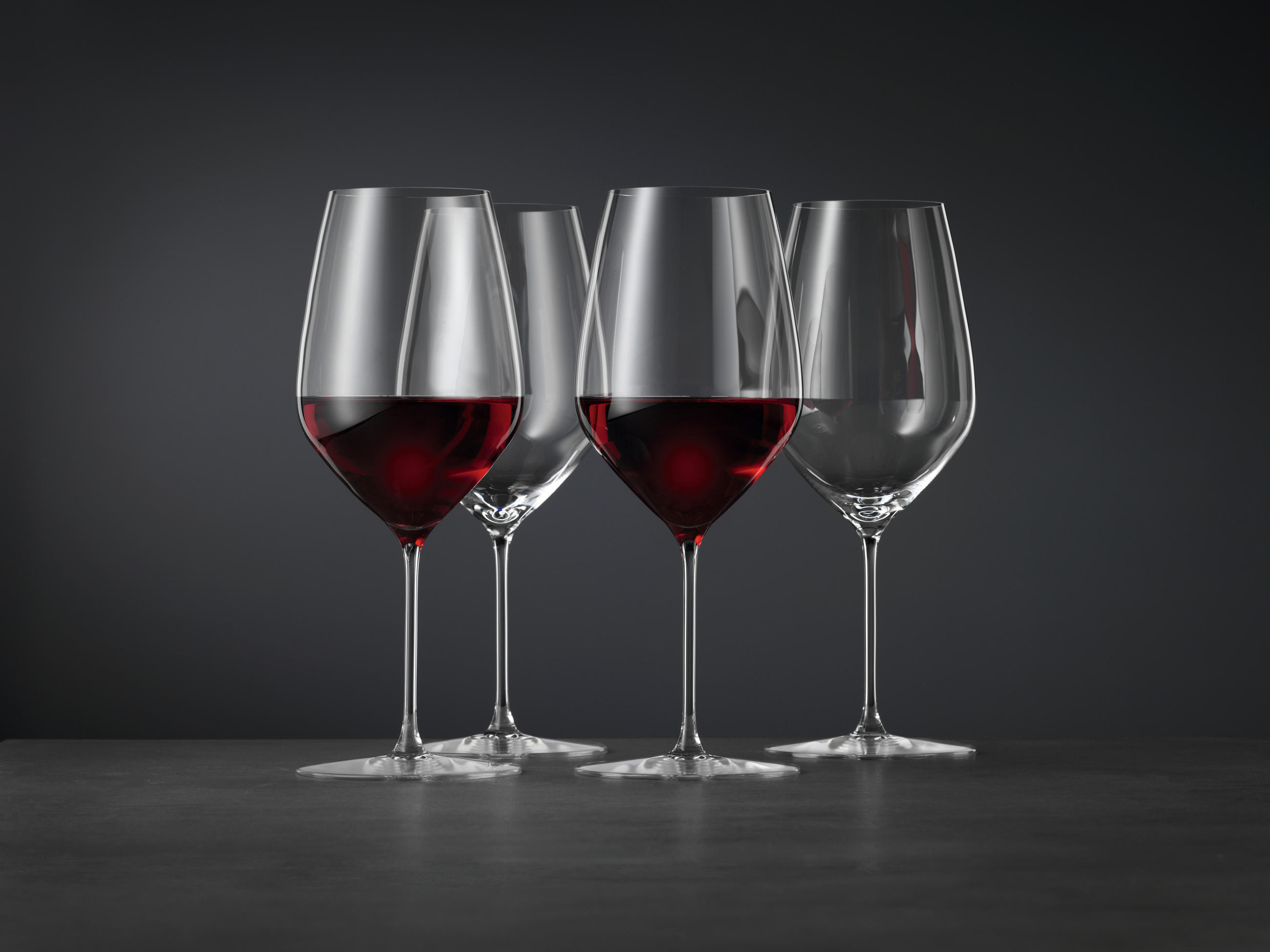 GLÄSERSET Hi-Lite / Spiegelau  4-teilig  - Klar, MODERN, Glas (9,7/24,5/9,7cm) - Nachtmann