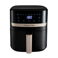 HEIßLUFTFRITTEUSE 5,5 L  - Schwarz, Basics, Kunststoff (28/30,5/36cm) - Russell Hobbs