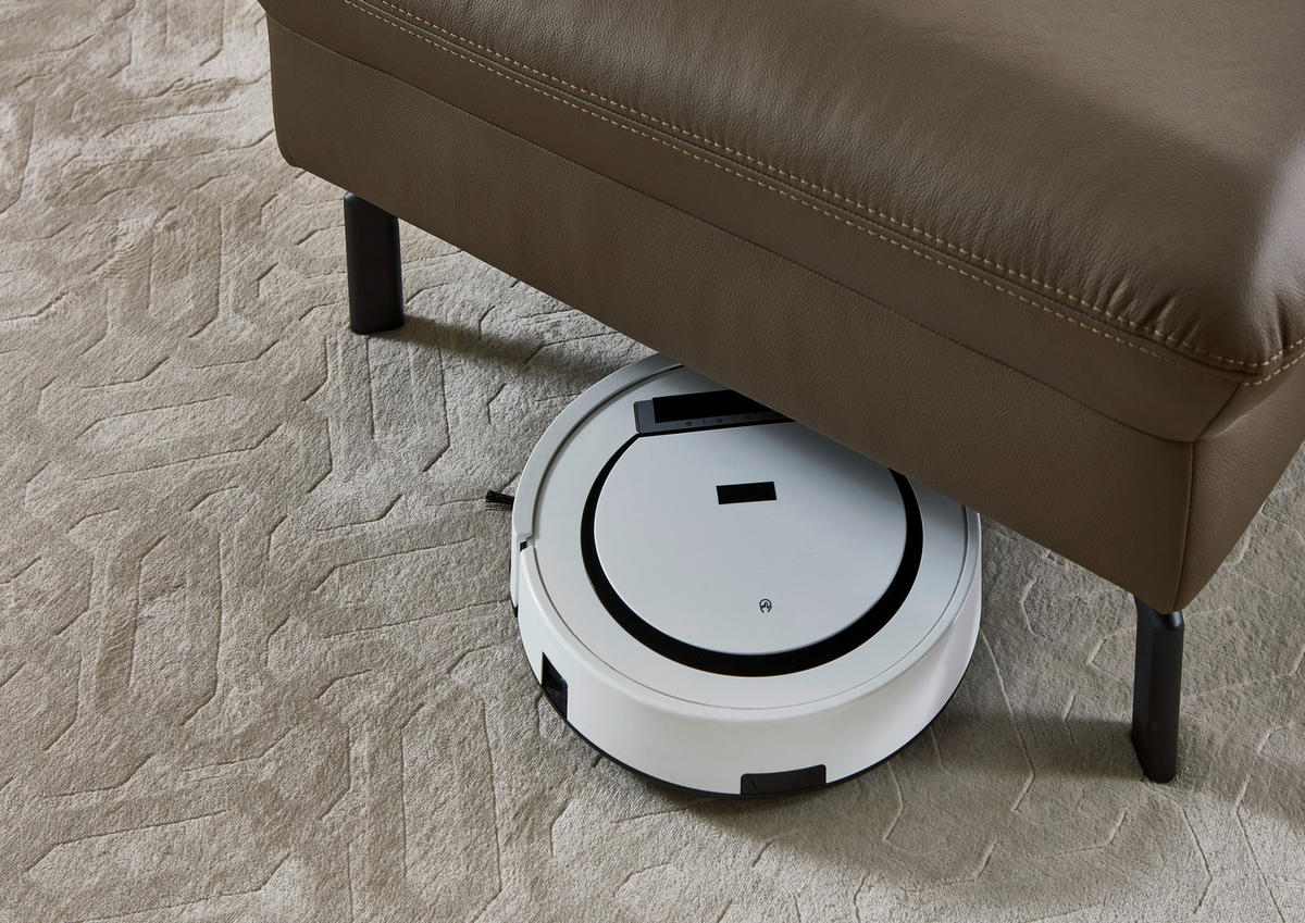 WOHNLANDSCHAFT Beldomo premium Braun Echtleder  - Schwarz/Braun, KONVENTIONELL, Leder/Metall (224/306/168cm) - Beldomo Premium