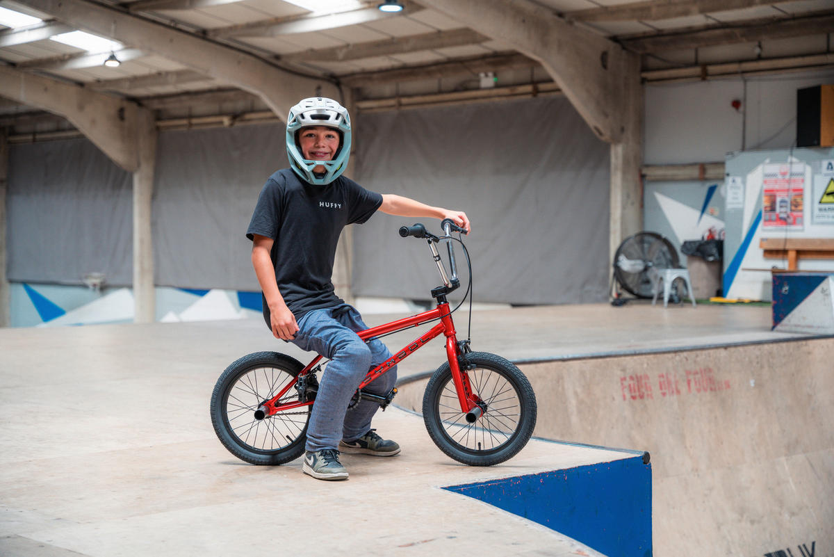 KINDERFAHRRAD 16 Zoll  - Rot, Basics, Metall (72.5/87.5/145cm)