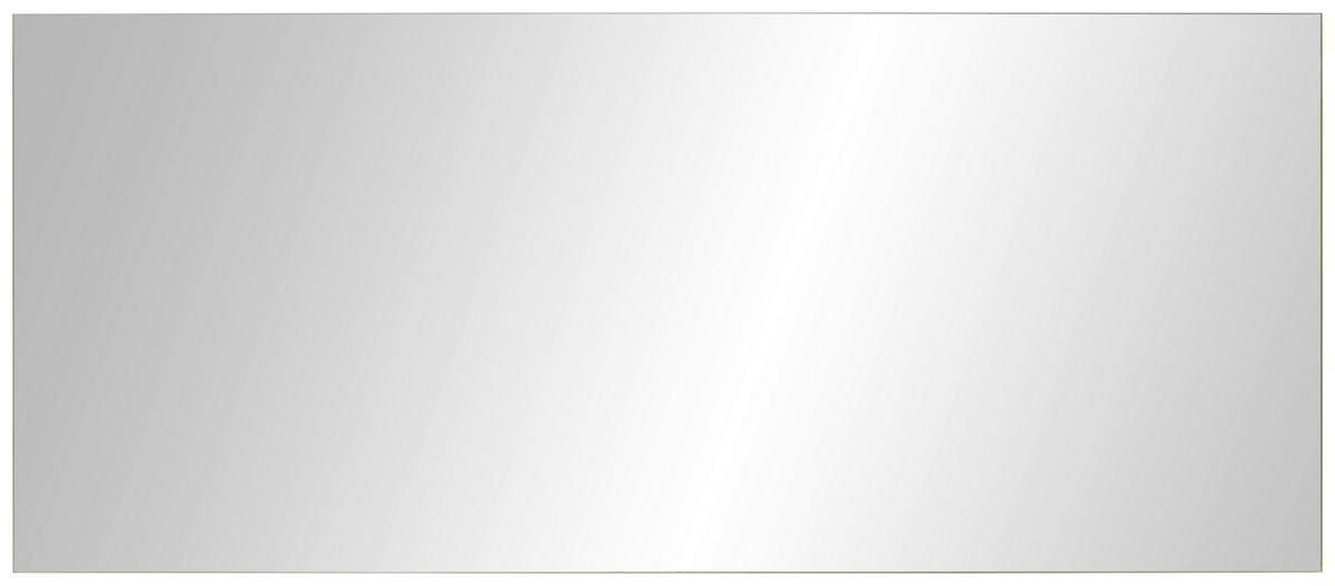 WANDSPIEGEL 130/54/3 cm  - Klar/Schwarz, Design, Glas/Holzwerkstoff (130/54/3cm) - Voleo