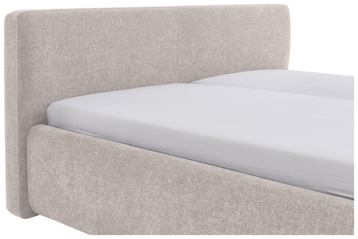 POLSTERBETT 240/200 cm,  in Creme,  - Creme, Design, Textil (240/200cm) - Xora