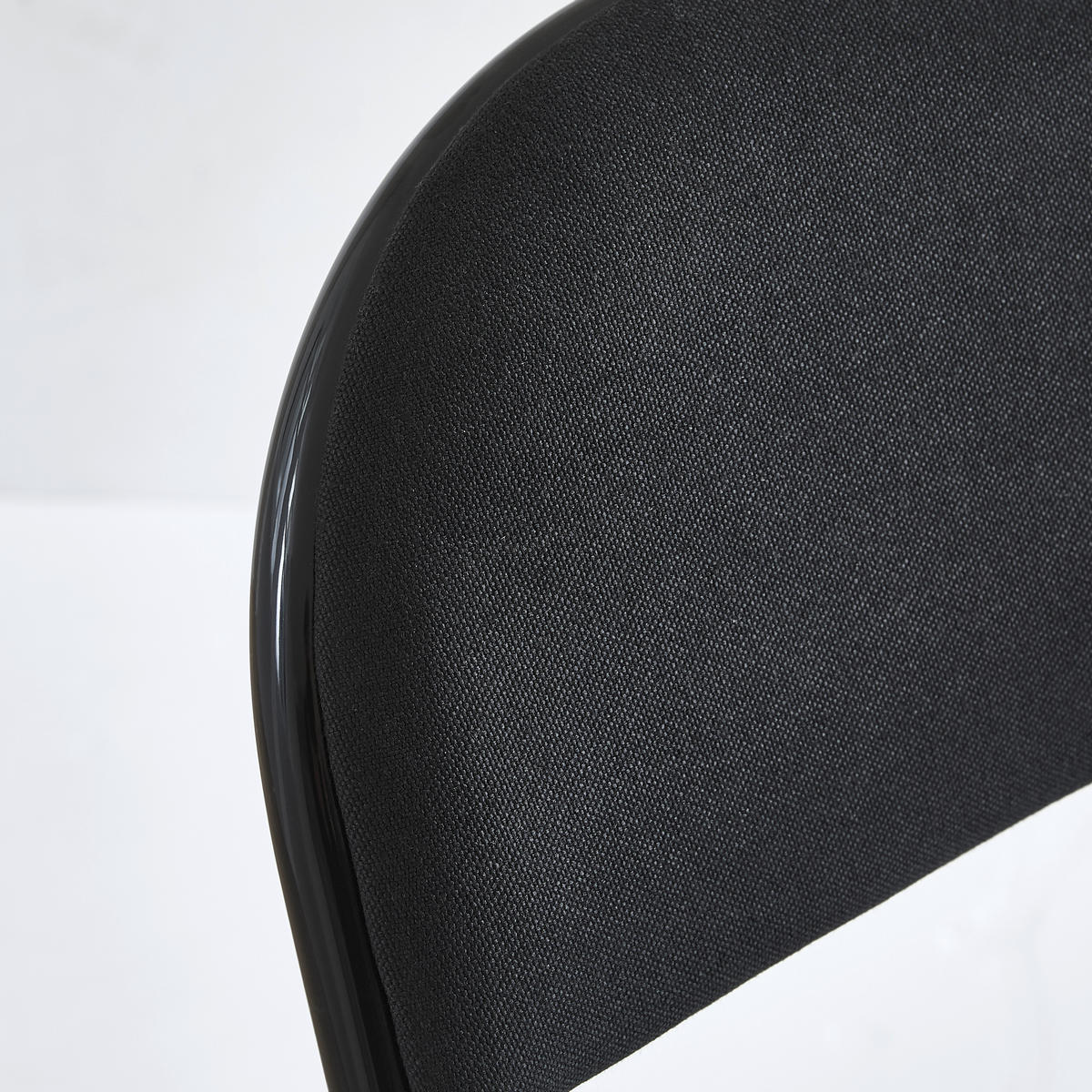 SCAUN PLIABIL in metal, textil negru  - negru, Basics, metal/textil (46,5/79/47cm) - Boxxx