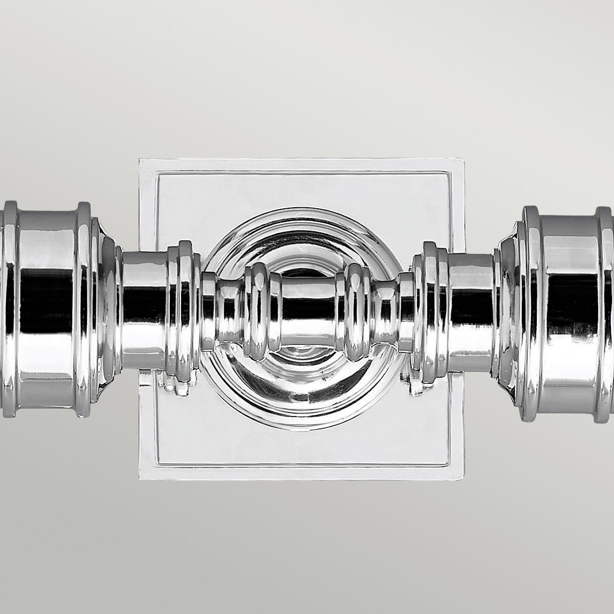 BADEZIMMER-WANDLEUCHTE - Chromfarben, Design, Glas/Metall (55,9/12,7/12.7cm) - Elstead Lighting