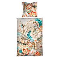 WENDEBETTWÄSCHE Satin 155/220 cm  - Multicolor, Textil (155/220cm) - Novel