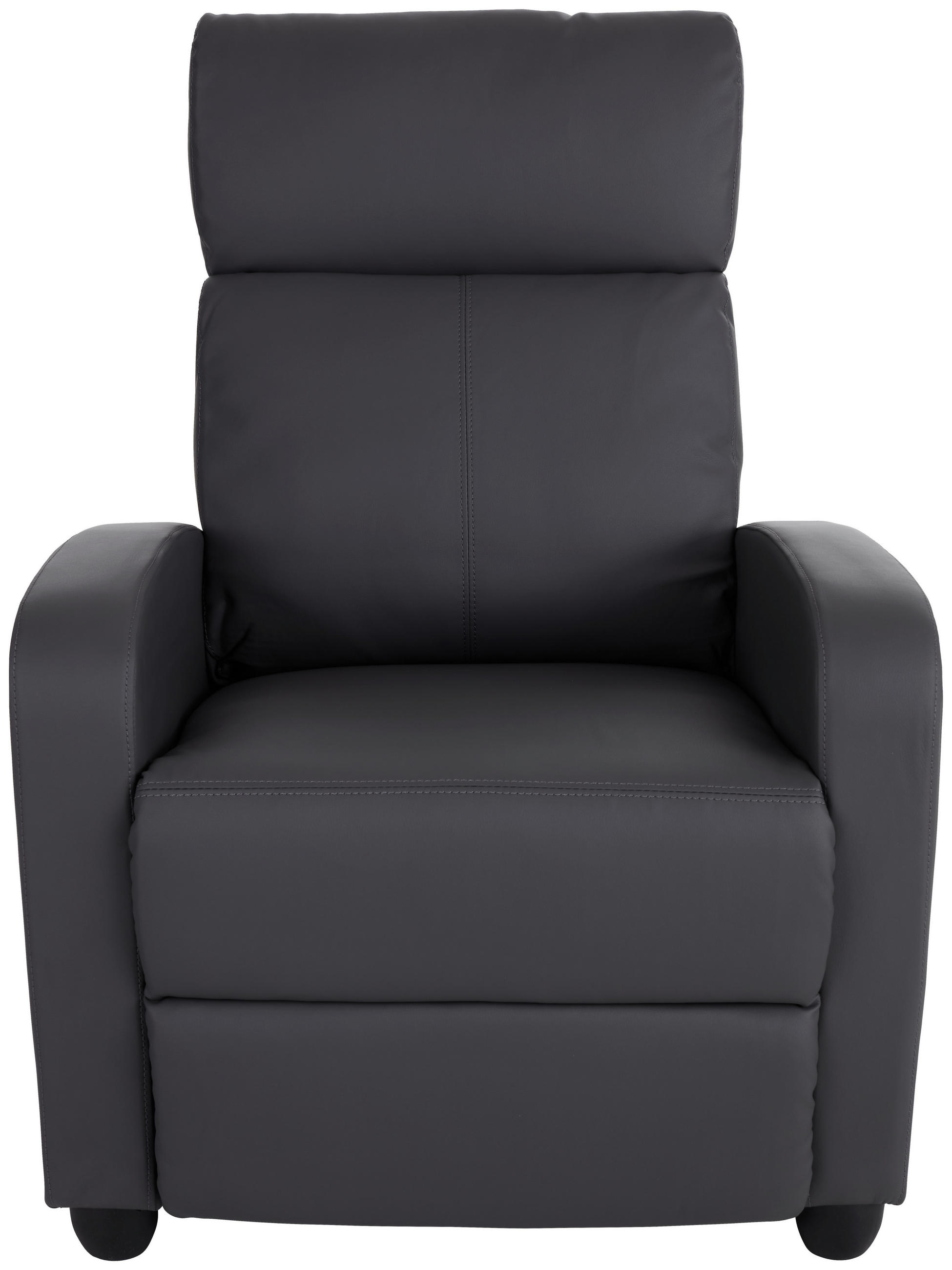 TV FOTELJA tekstil  siva   - siva/crna, Moderno, tekstil (69/75-100,5/87-157cm) - Ti'me