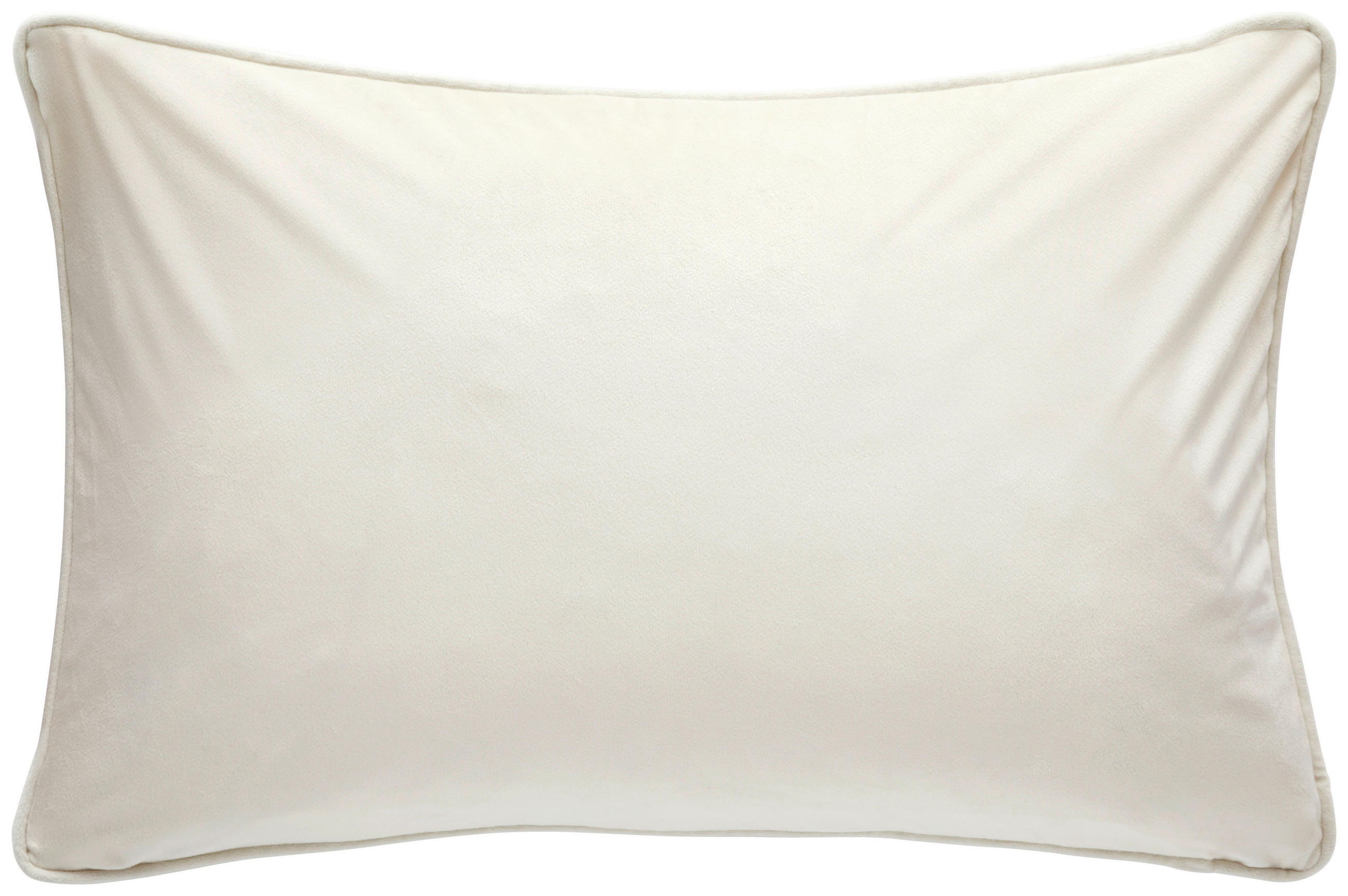 KISSENHÜLLE Zenato Samt Uni 40/60 cm  - Champagner, Basics, Textil (40/60cm) - Ambiente