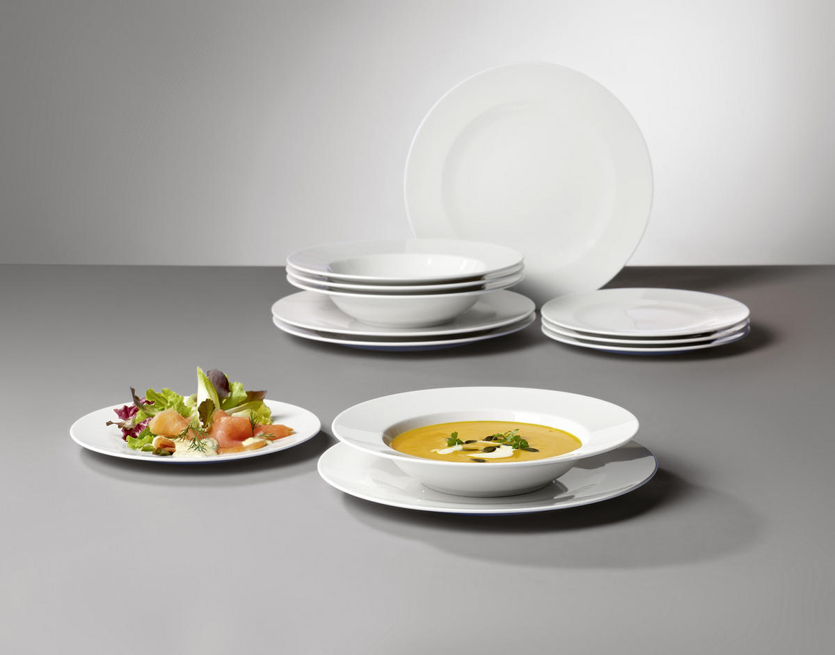 JEDILNI SERVIS  For Me     8-delni   - bela, Design, keramika (35/20/33cm) - Villeroy & Boch