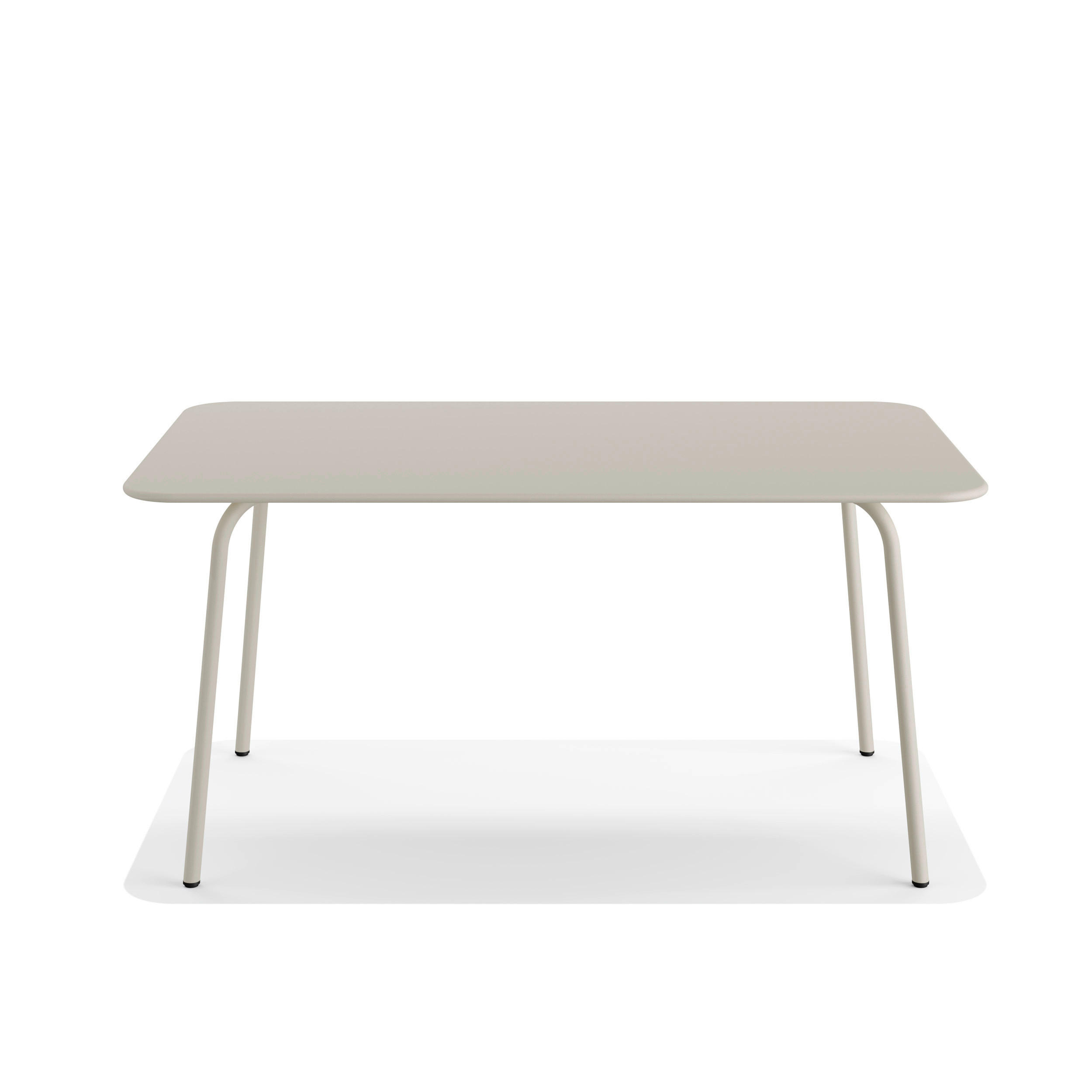 GARTENTISCH Metall rechteckig  - Beige, Basics, Metall (160/73/90cm)