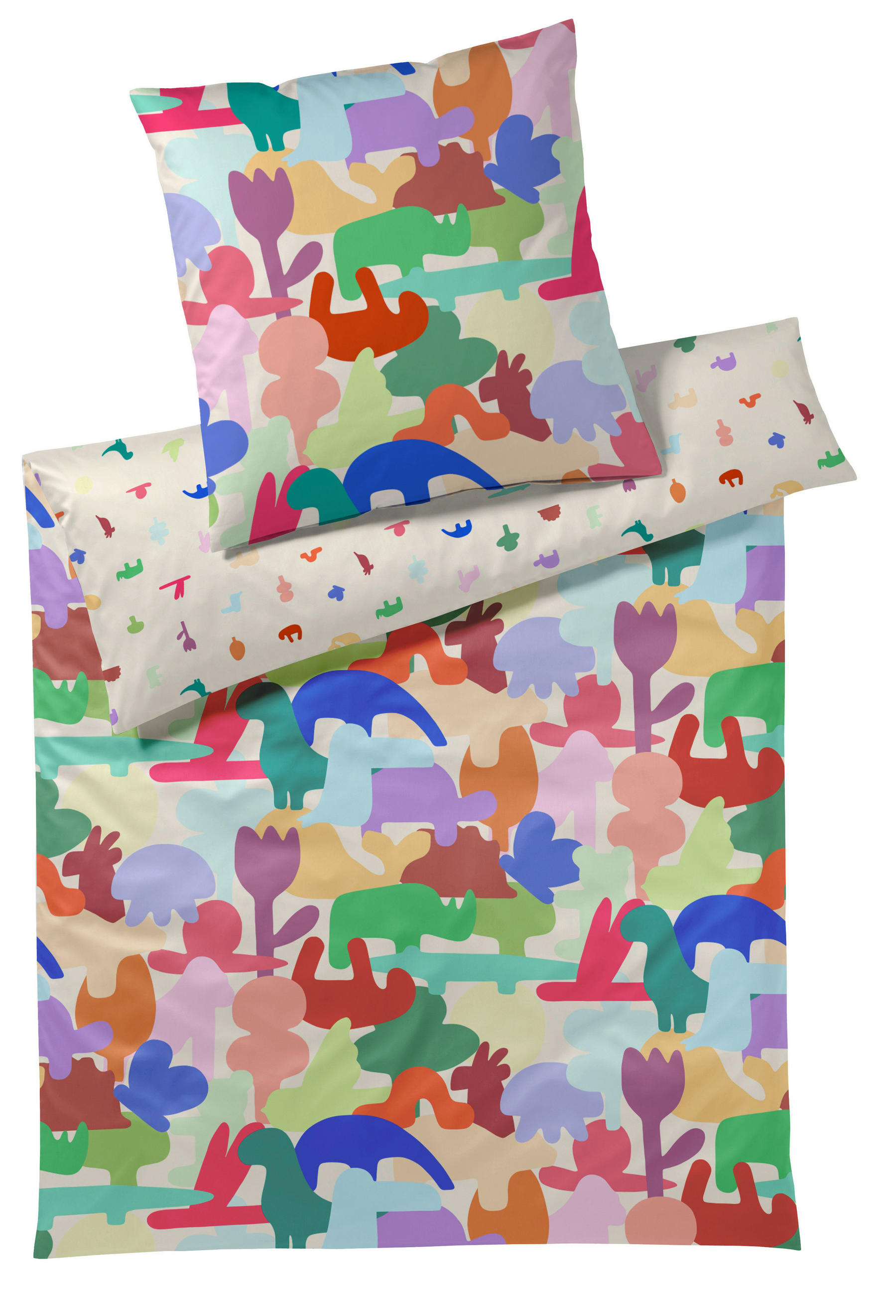 KINDERBETTWÄSCHE REMEMBER  - Multicolor, Basics, Textil (135/200/0,03cm)