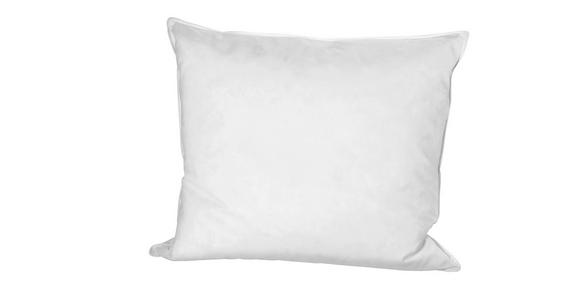 Kopfpolster Flo - Weiß, KONVENTIONELL, Naturmaterialien/Textil (70/90cm) - Primatex