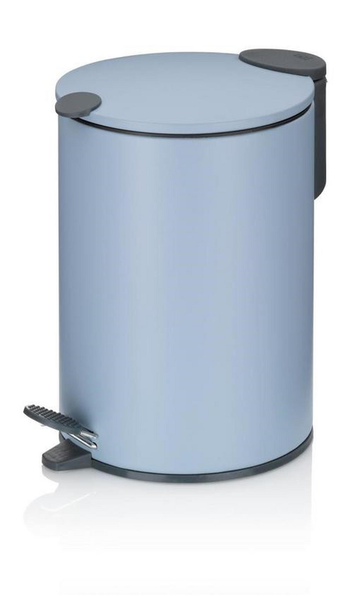 KOSMETIKEIMER 3 L  - Altrosa/Schwarz, Basics, Kunststoff/Metall (17,0/23,0cm) - Kela