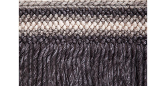 WEBTEPPICH 80/150 cm Anthrazit, Naturfarben  - Anthrazit/Naturfarben, Basics, Textil (80/150cm) - Novel