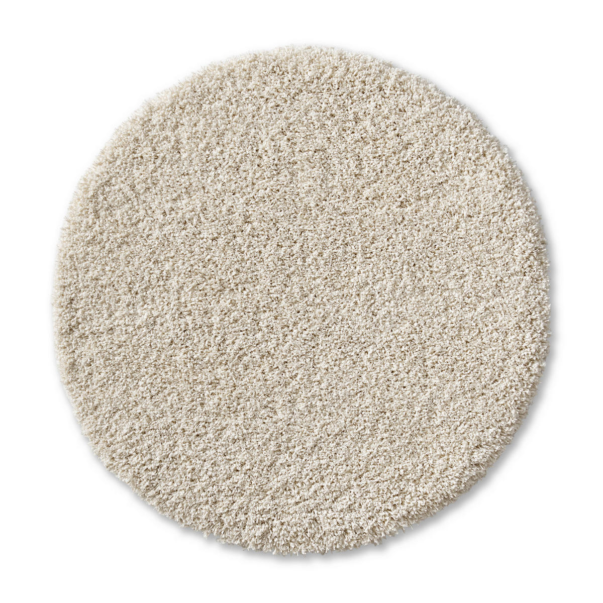 HOCHFLORTEPPICH 120 cm Weiß  - Weiß, Basics, Textil (120cm) - Novel