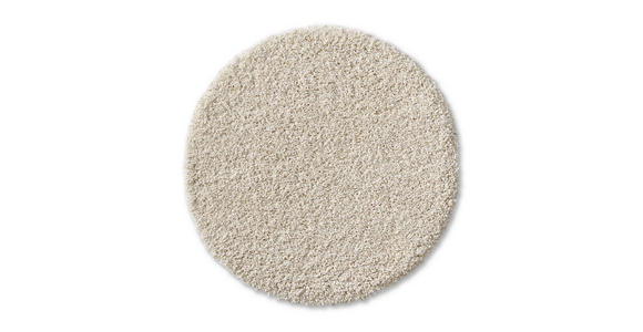 HOCHFLORTEPPICH 120 cm Weiß  - Weiß, Basics, Textil (120cm) - Novel