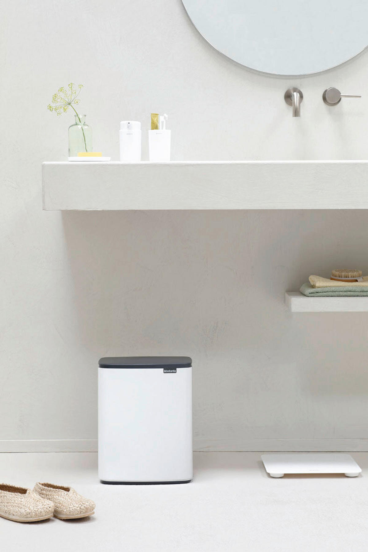 KOŠ ZA SMETI - Basics, kovina (29.5/45.5/23cm) - Brabantia