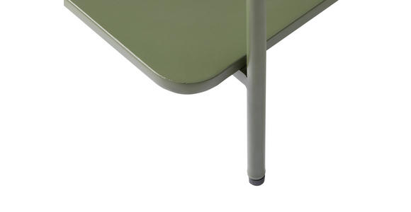 COUCHTISCH - Olivgrün, Basics, Metall (75/75/34,3cm) - Xora
