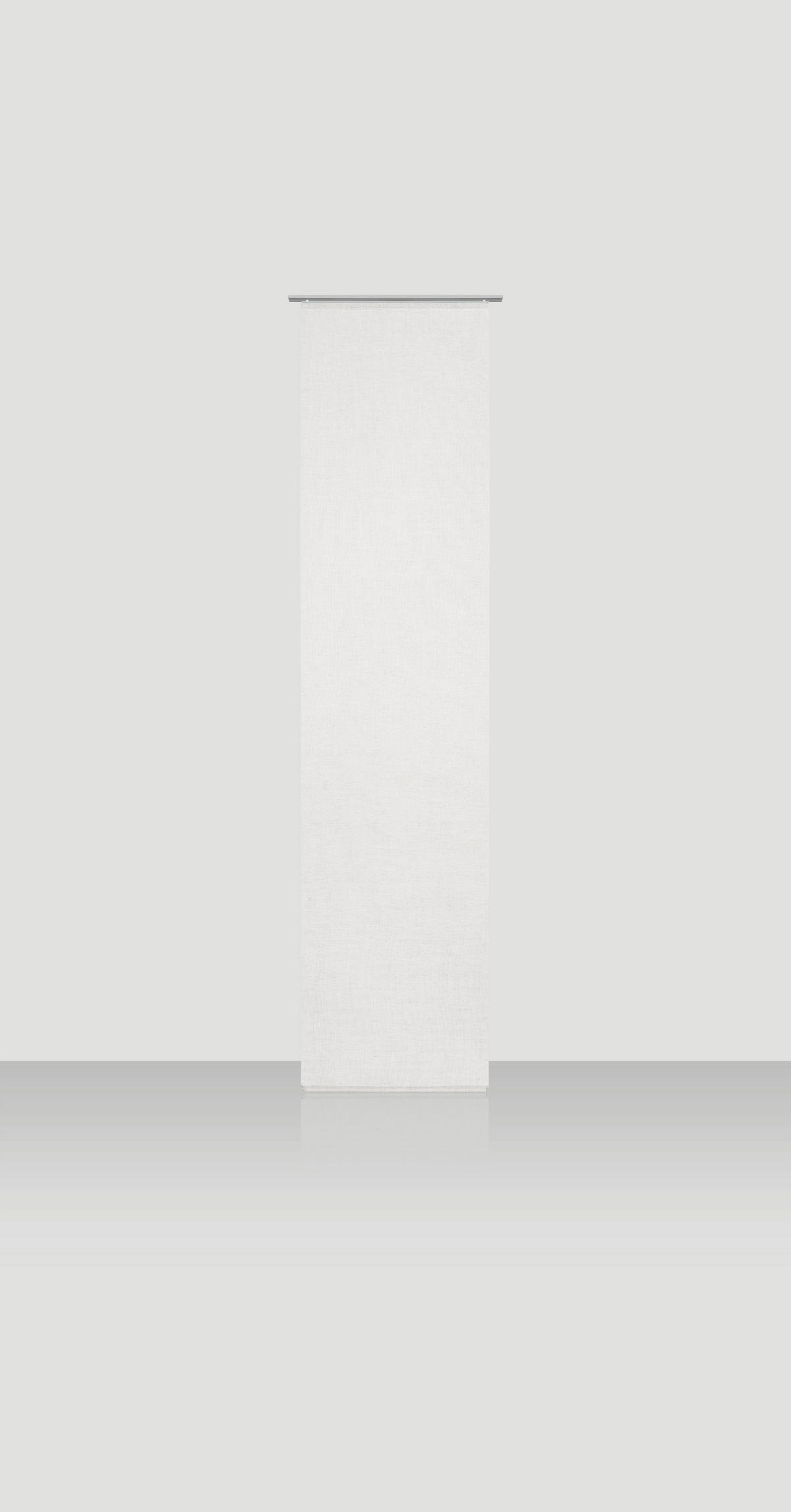 FLÄCHENVORHANG   transparent   60/245 cm  - Naturfarben, Design, Textil (60/245cm) - Novel