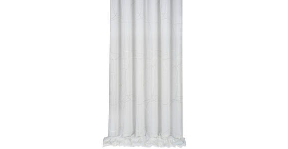 VORHANGSTOFF per lfm halbtransparent  - Weiß, Design, Textil (300 cmcm) - Esposa