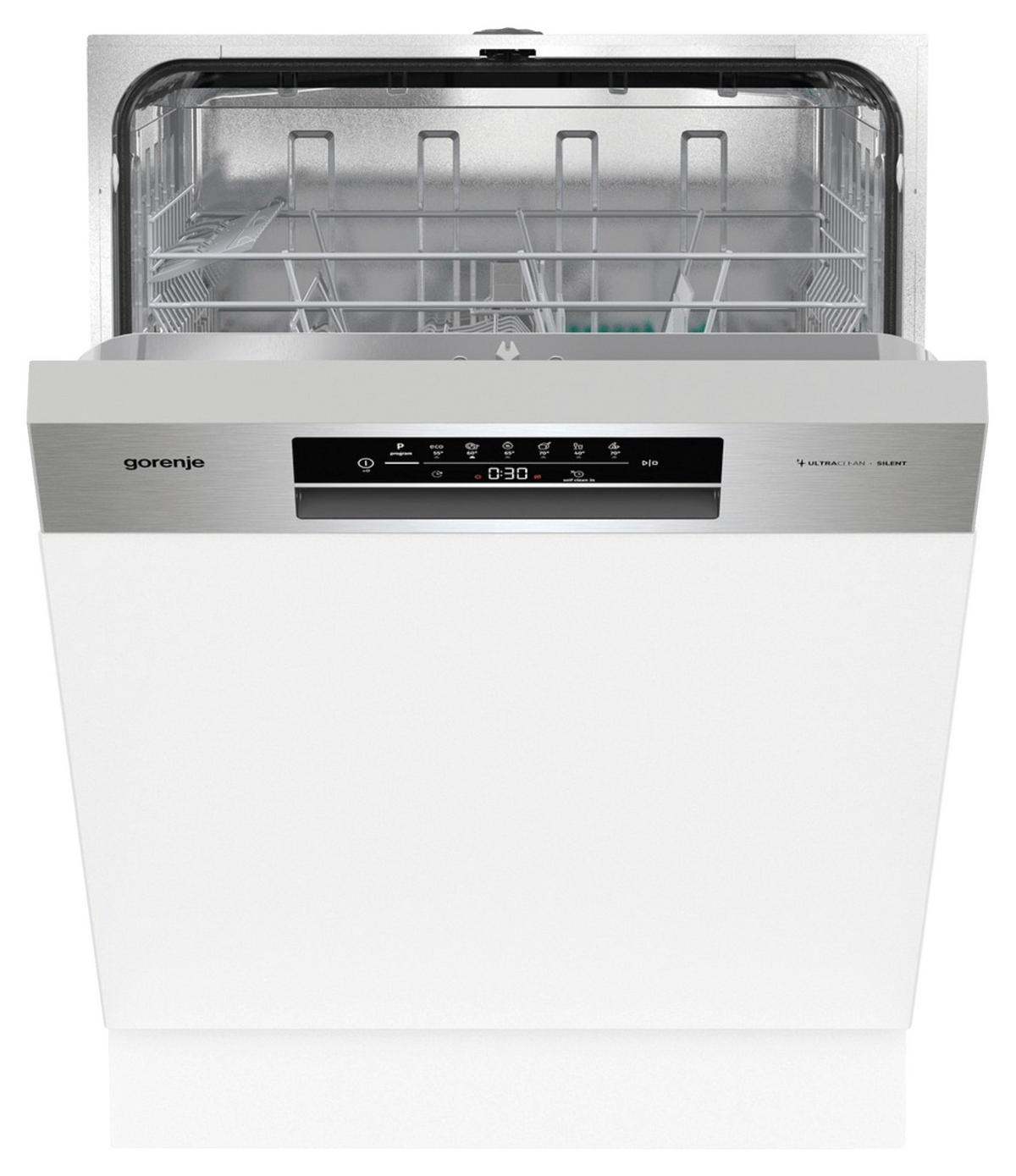 GESCHIRRSPÜLER GI642E90X  - Edelstahlfarben, Basics, Metall (59,8/81,5/55,5cm) - Gorenje