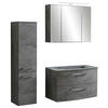BADEZIMMER  in 110 cm  - Grau, Konventionell, Glas/Holzwerkstoff (110cm) - Held