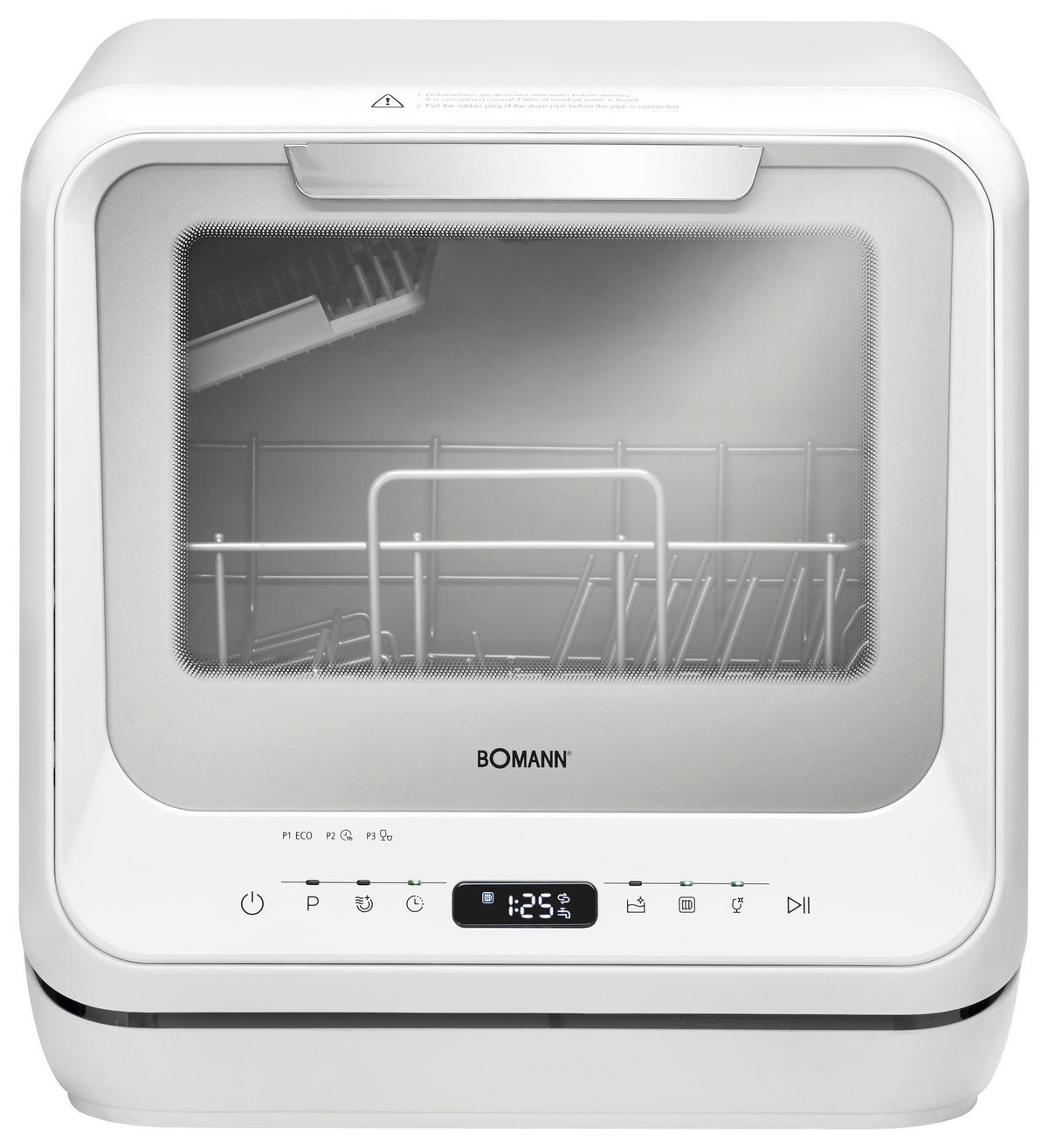 GESCHIRRSPÜLER TSG 5701 WEIß G DISPLAY  - Weiß, Trend, Kunststoff (53,2/55,8/43,5cm) - Bomann