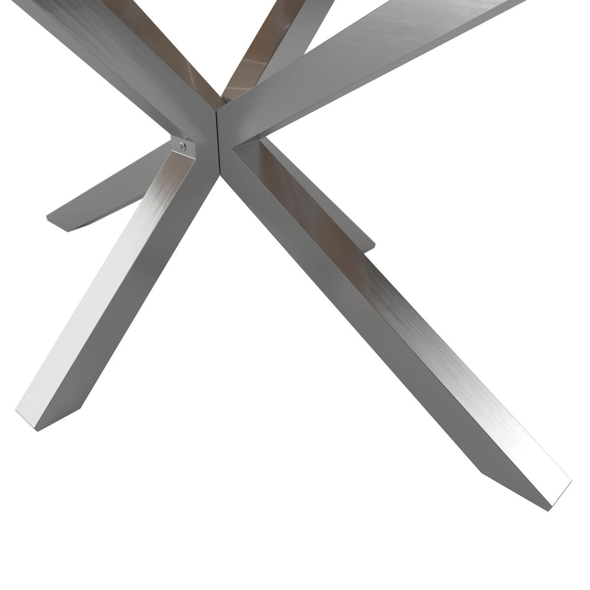 STOL VRTNI     prirodne boje  drvo, metal  - prirodne boje/boje oplemenjenog čelika, Moderno, drvo/metal (200/75/120cm) - Ambia Garden