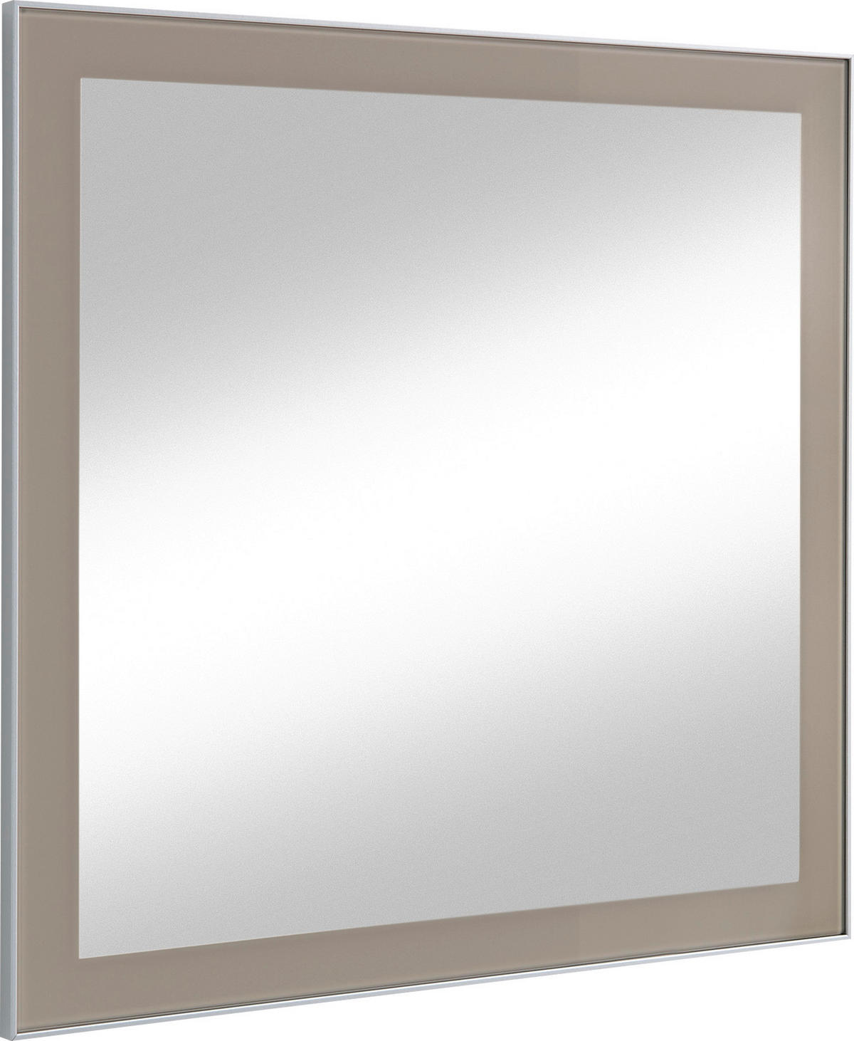 GARDEROBE 6-teilig  in 265/195/40 cm  - Taupe/Hellbraun, Design, Glas/Holzwerkstoff (265/195/40cm)