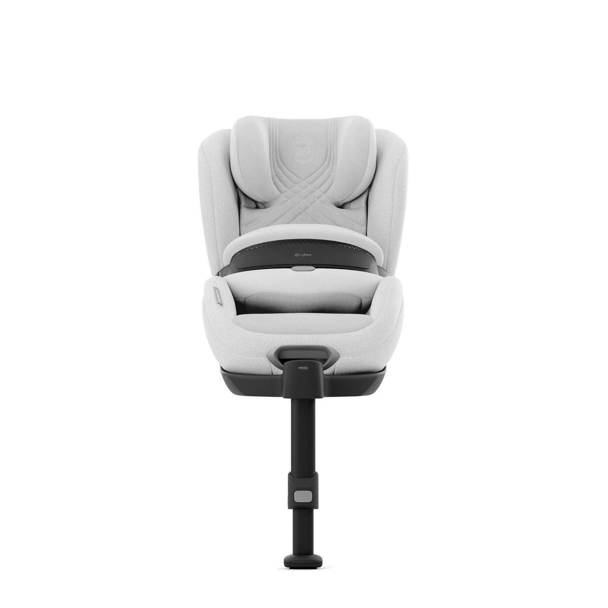 KINDERAUTOSITZ Anoris T2 i-Size Platinum White Plus   - Weiß, Basics, Textil (70/44/62cm) - cybex PLATINUM