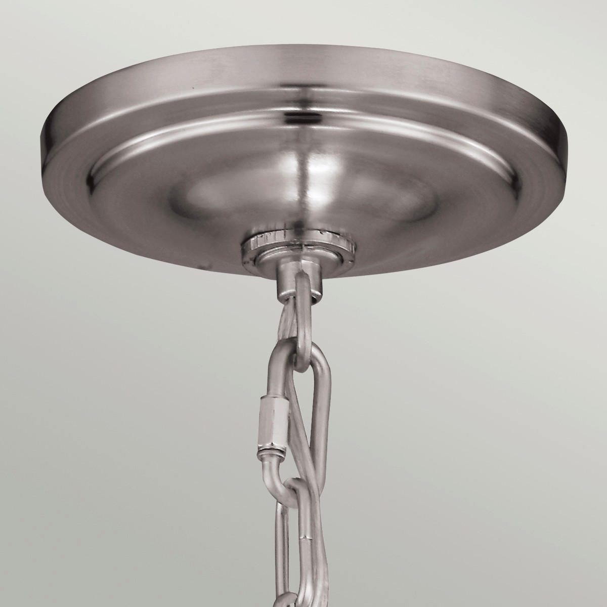 HÄNGELEUCHTE Elstead Hounslow 16.5/48.3 cm   - Edelstahlfarben, KONVENTIONELL, Metall (16.5/48.3cm) - Elstead Lighting