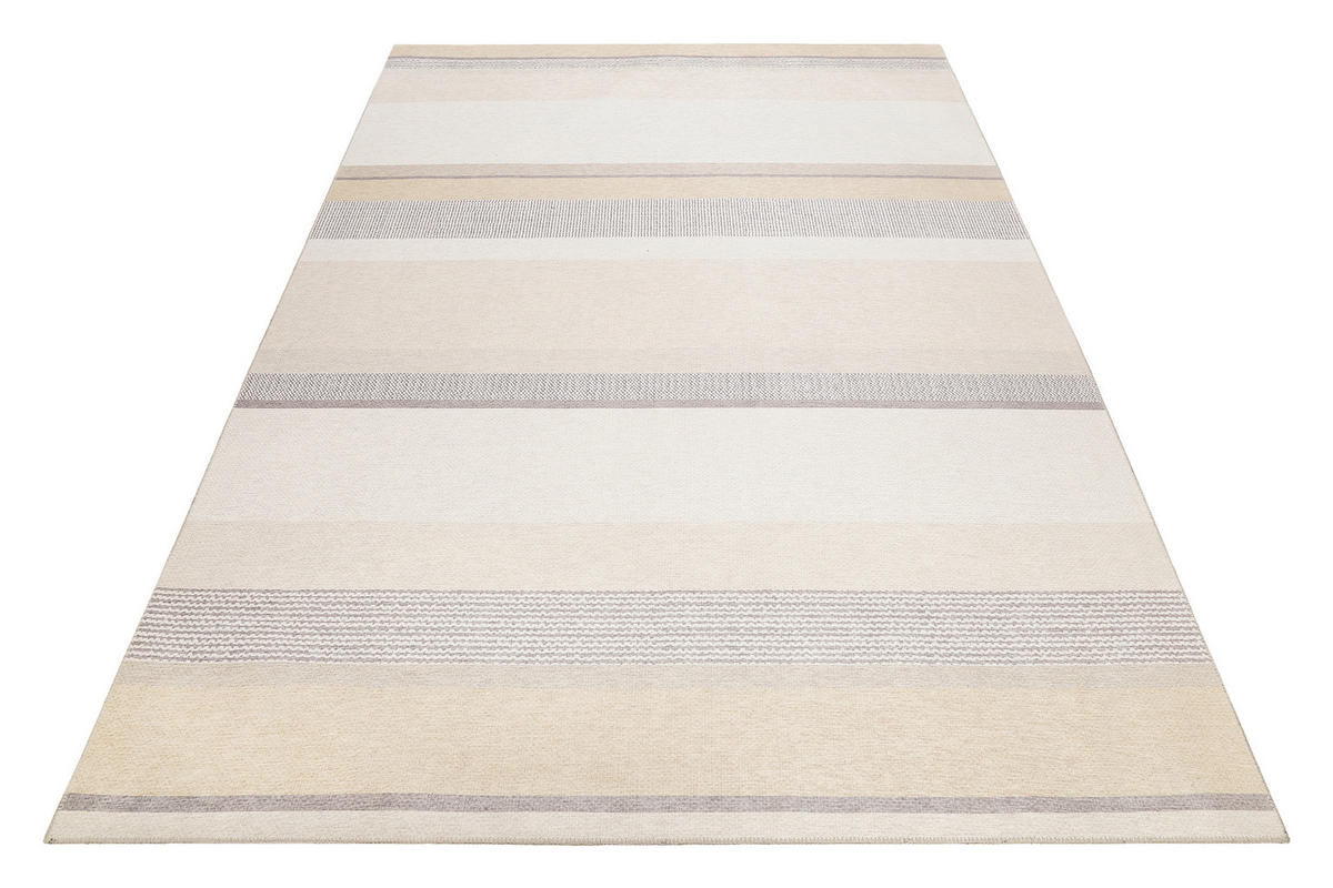 FLACHWEBETEPPICH 120/170 cm Ben Orange, Taupe, Sandfarben  - Taupe/Sandfarben, KONVENTIONELL, Textil (120/170cm) - Esprit