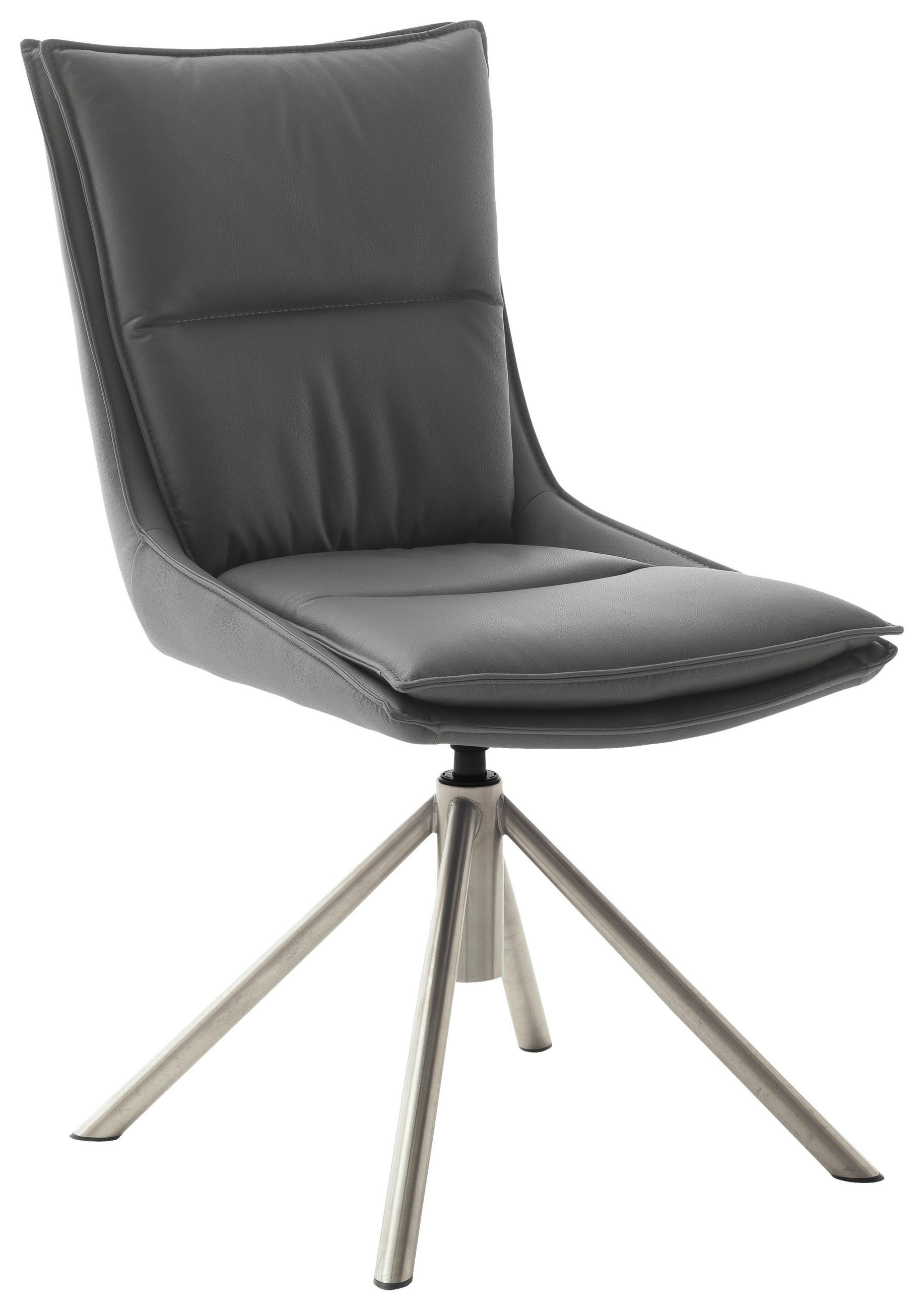 Novel Stuhl Anthrazit, Edelstahl 49x90x65 cm