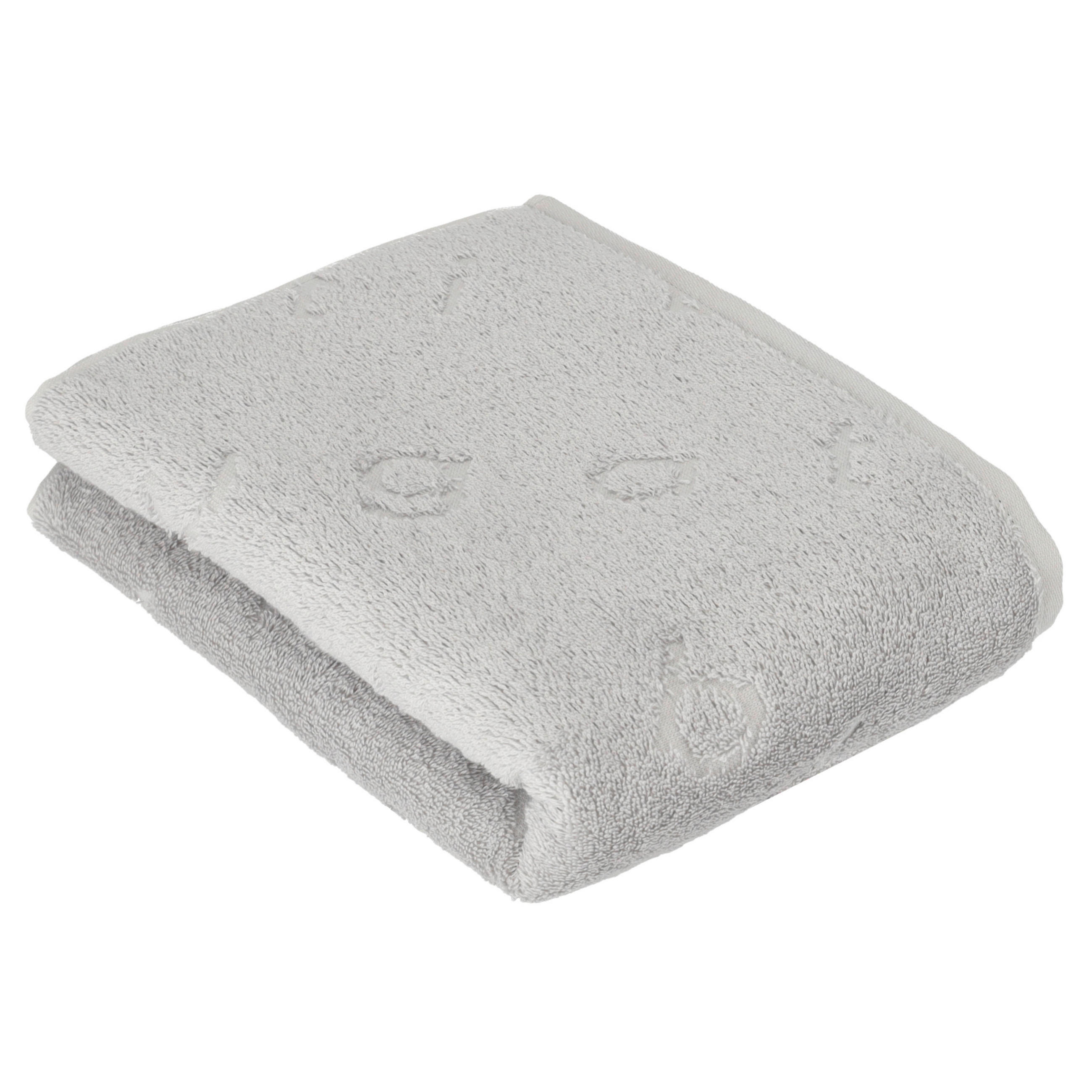 DUSCHTUCH TRENTINO 67/100 cm  - Grau, KONVENTIONELL, Textil (67/100cm) - Vossen