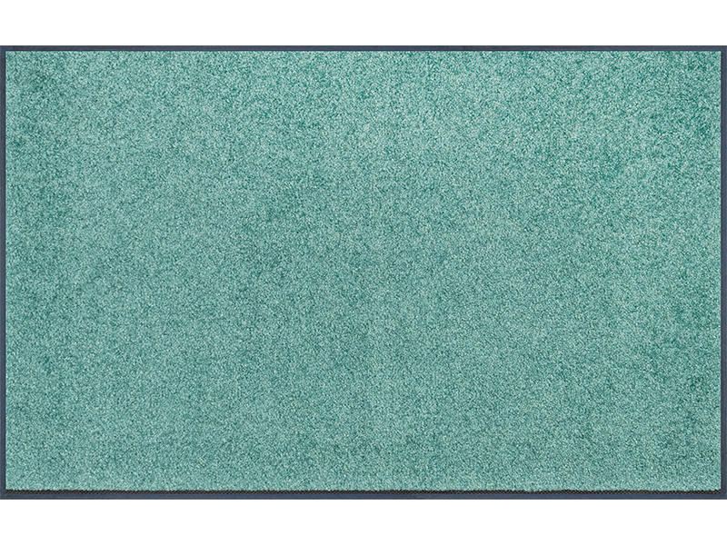 FUßMATTE  75/120 cm  Salbeigrün  - Salbeigrün, KONVENTIONELL, Kunststoff/Textil (75/120cm) - wash+dry