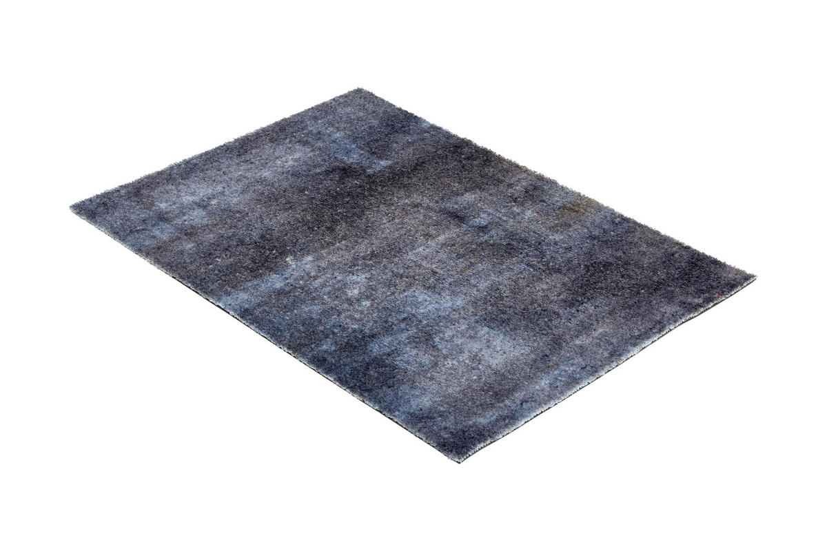 FUßMATTE 67/100 cm Orlando  - Graublau/Anthrazit, KONVENTIONELL, Textil (67/100cm) - Schöner Wohnen