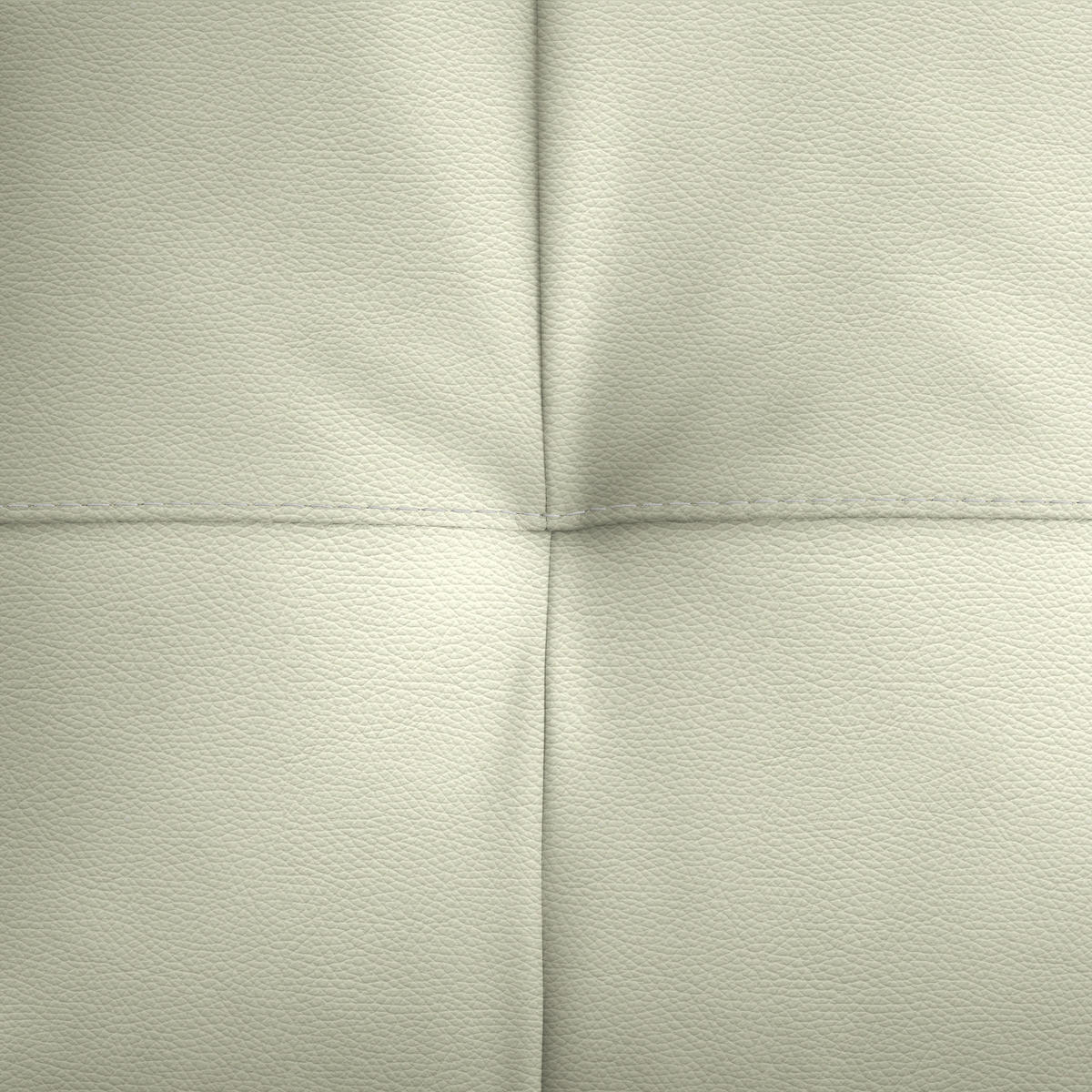 ECKSOFA in Echtleder Weiß  313/165 cm  - Schwarz/Weiß, Design, Leder/Metall (313/165cm) - Emilio Belluti