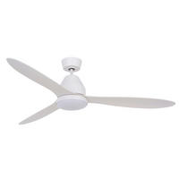 DECKENVENTILATOR 18 W  142/33 cm    - Weiss, Basics, Kunststoff (142/33cm) - P & B