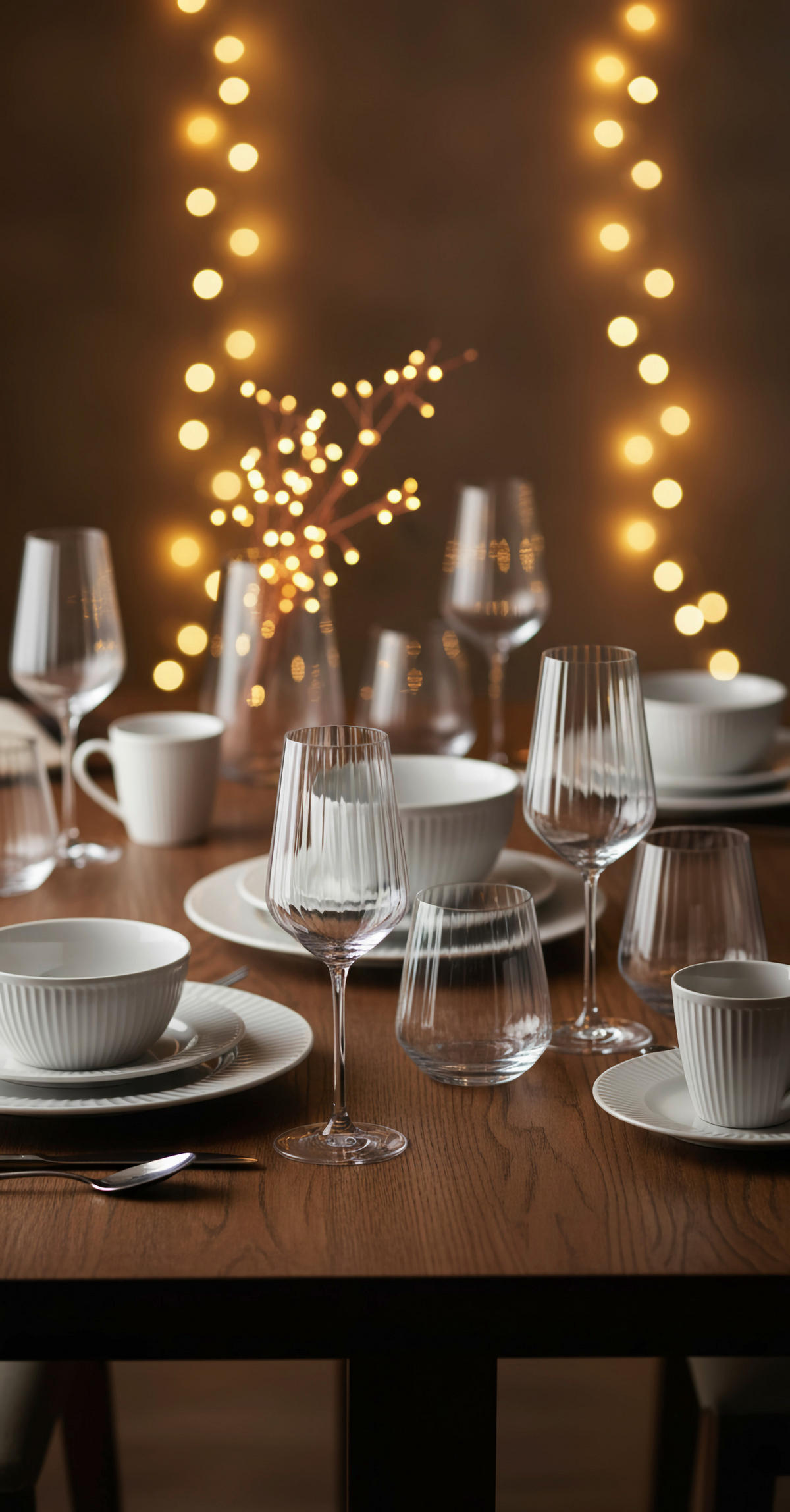 KOMBI SERVIS    24-dijelni   NELE  - bijela, Konvencionalno, keramika - Landscape