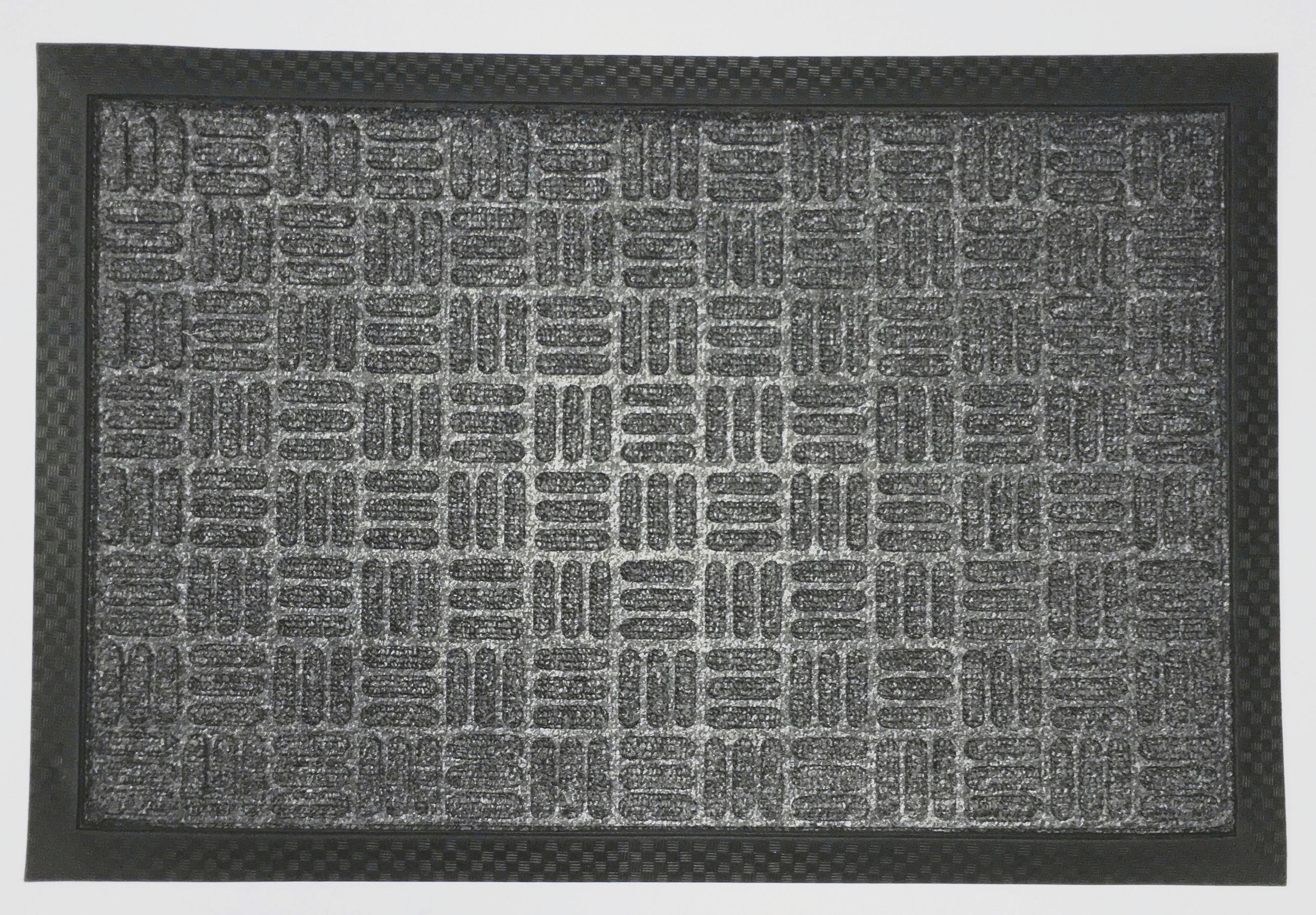 DVEŘNÍ ROHOŽKA, 40/60 cm - šedá, Basics, textil (40/60cm)
