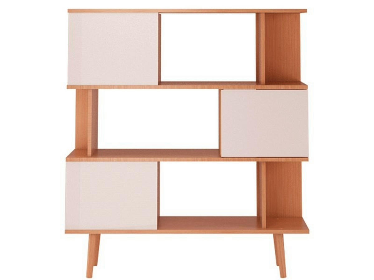 REGAL Weiß, Eichefarben  - Eichefarben/Weiß, Basics, Holzwerkstoff (120/130/33cm) - MID.YOU